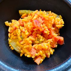 A picture of Quick Ham with Rice 🍚.