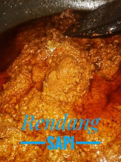 Foto resep Rendang sapi
