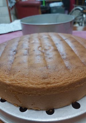 Foto resep Basic Vanilla Sponge Cake tanpa SP