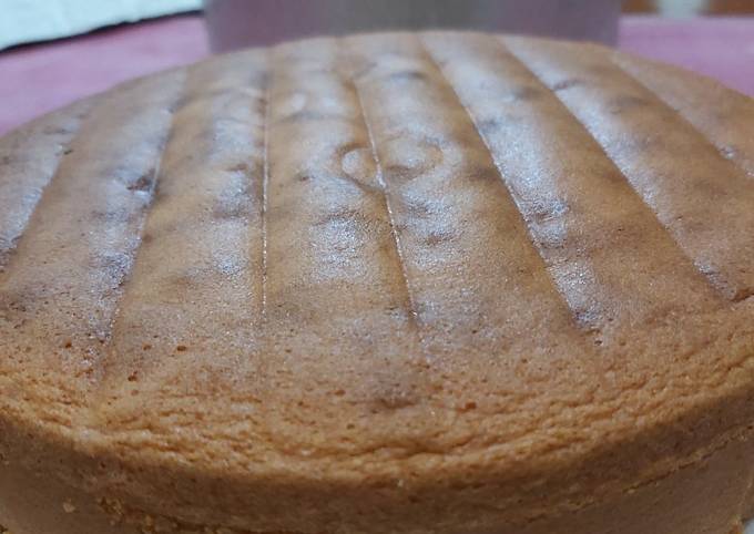 Basic Vanilla Sponge Cake tanpa SP