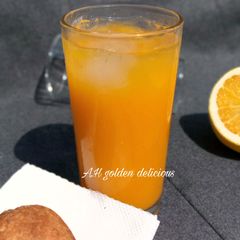A picture of Orange & ginger juice.