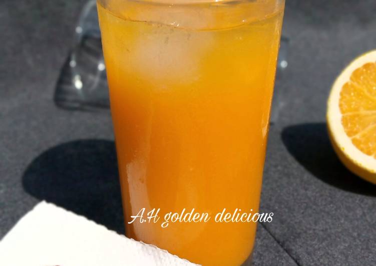 Orange &amp; ginger juice