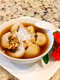 Red Bean Mochi Dumplings (Chè Trôi Nước Nhân Đậu Đỏ)