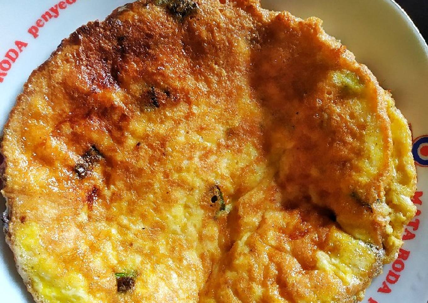 Dadar telur tahu