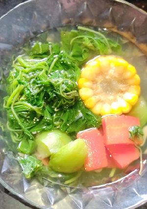 Foto resep Sayur bayam
