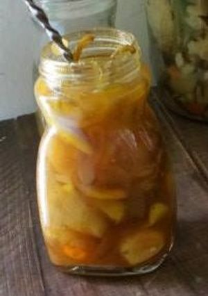Una foto de Chiles güeros o de agua a la vainilla