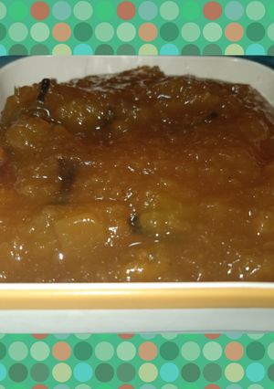 Una foto de Dulce de zapallo