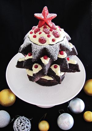 Foto de Pandoro Natalino de chocolate