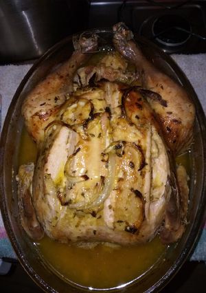Una foto de Pollo a la mostaza