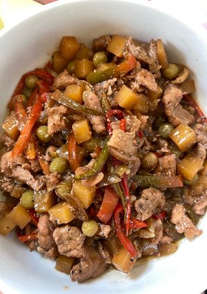A picture of Yummy IGADO (Pork Stew).