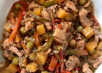 Unique Cuisine Yummy IGADO Pork Stew Delicious Steady