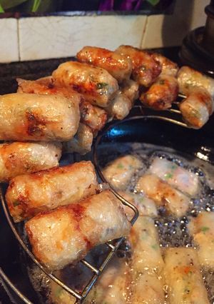 A picture of Spring Rolls to Welcome Spring 🌸🌸.