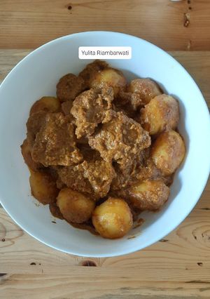 Foto resep 488. Rendang Daging Sapi dan Kentang