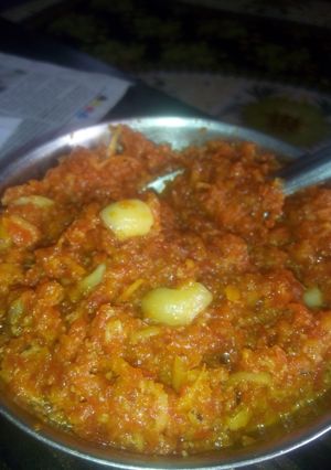 A picture of Gajar halwa.
