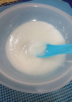 Una foto de Crema de arroz para bebés