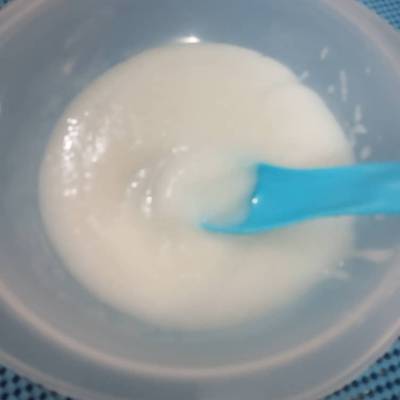 Crema de arroz para bebés Receta de Mónica Valencia de Dávila- Cookpad