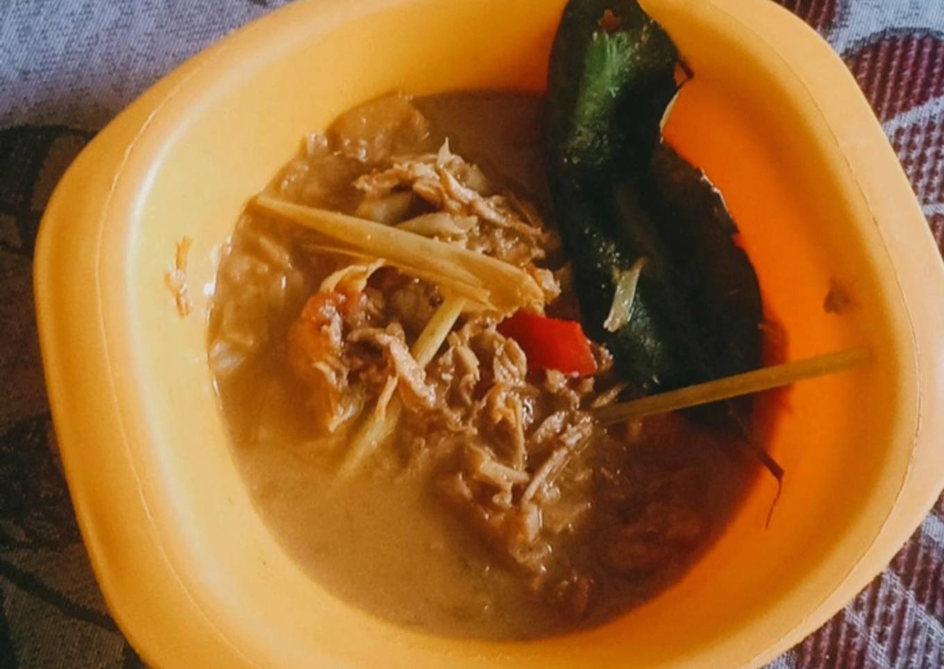 Tongseng ayam - MPASI 8+