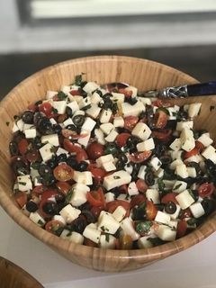 Una foto de Ensalada griega