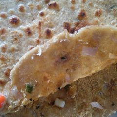 A picture of Sattu Paratha.