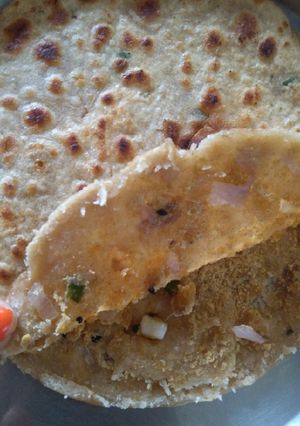 A picture of Sattu Paratha.