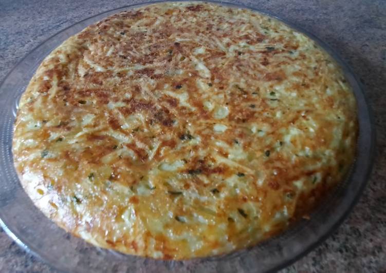 Tortilla de patatas jugosa y muy rica al estilo marroquí Receta de