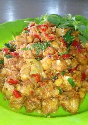 Foto resep Sambel tempe kemangi