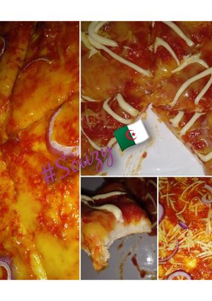 صورة لوصفة بيتزا اقتصادية