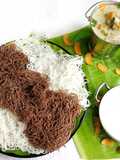 Ragi Rice Stringhopper's Sodhi and Coconut milk