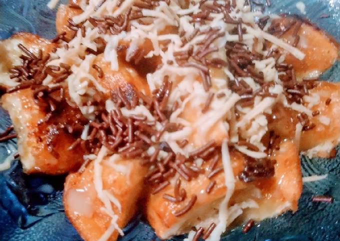 Anti Ribet, Buat Pisang Keju Coklat Simpel