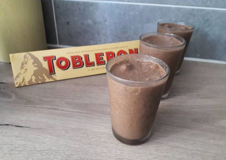 Mousse au chocolat Toblerone