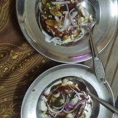 A picture of Aaloo tikki.