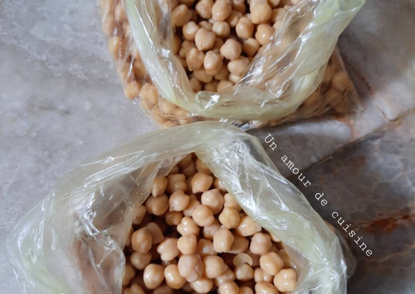 Pois chiches précuits maison 🍽