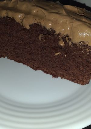 Una foto de Bizcochuelo de chocolate