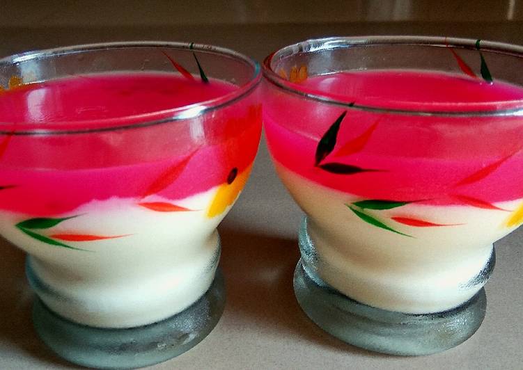 Recipe of Favorite Rose milk Pudding