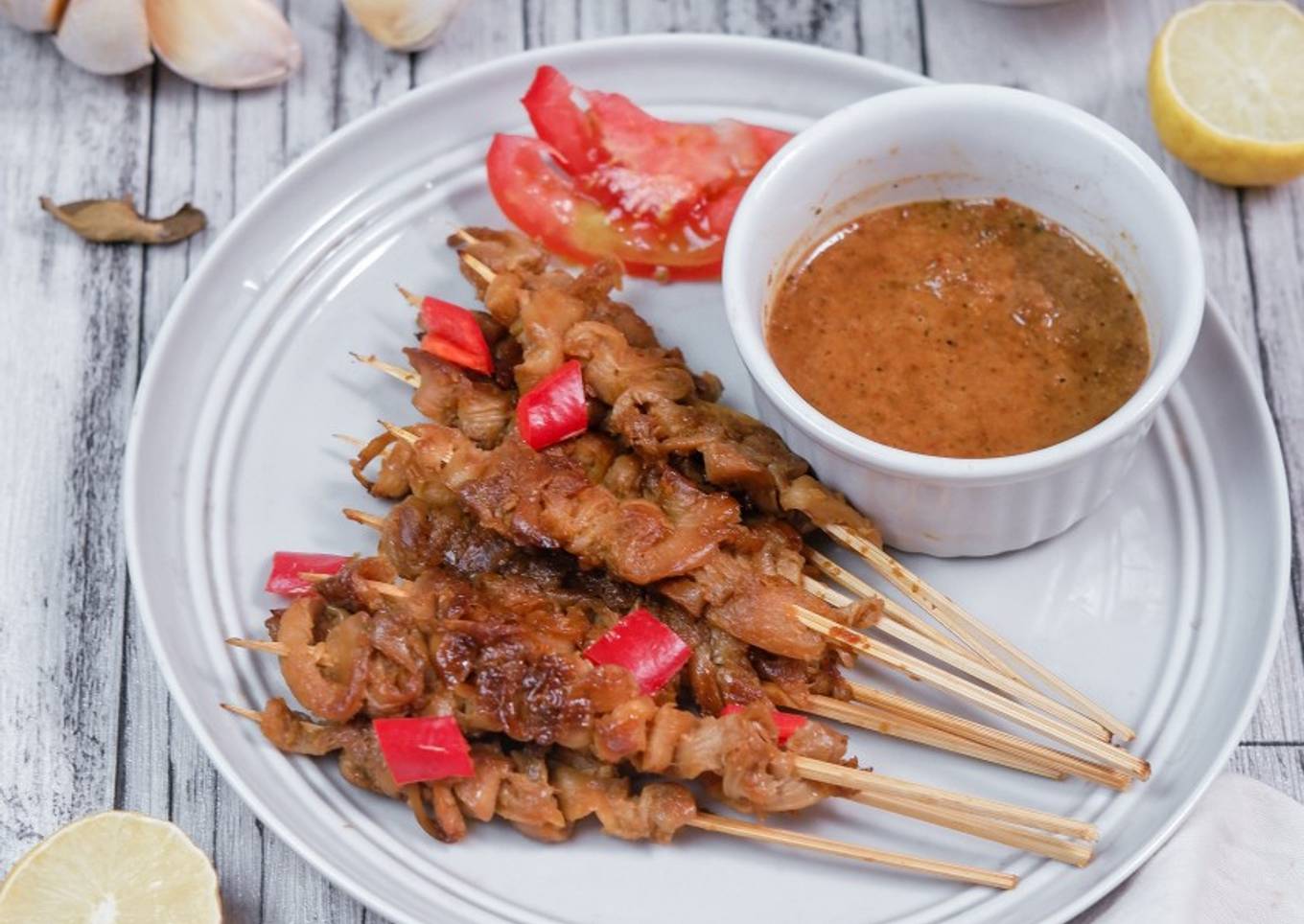 Sate Jamur (Vegan Satay)
