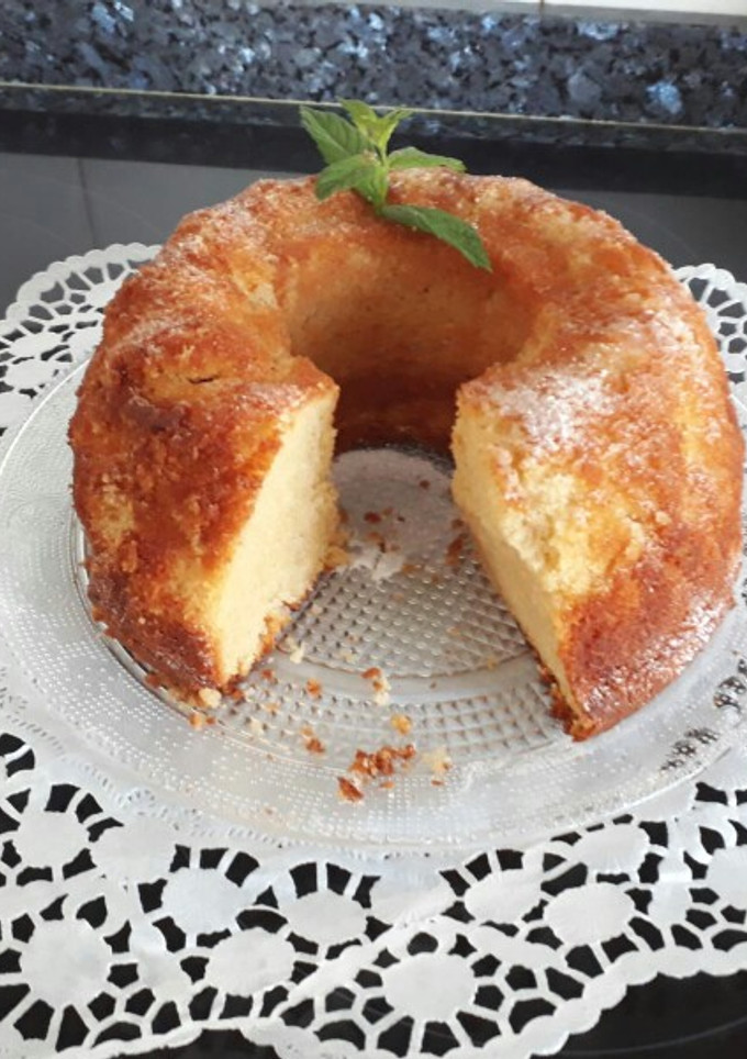 Una foto de Bizcocho de almendras y chocolate blanco de Javilowin@gmail.com