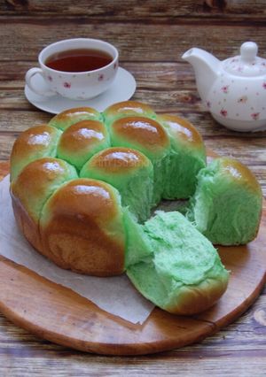 Foto resep Roti Pandan