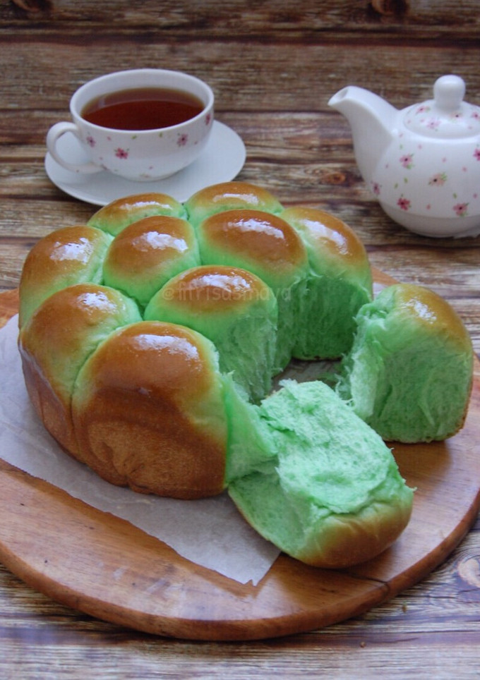 Foto resep Roti Pandan