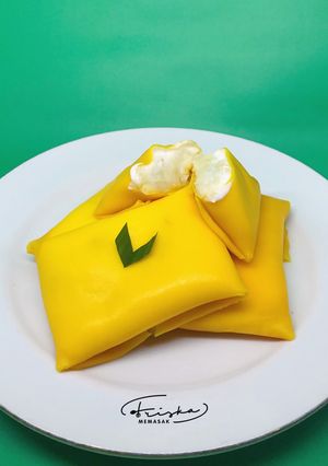 Foto resep Pancake Durian Homemade by #Fmemasak 🍰