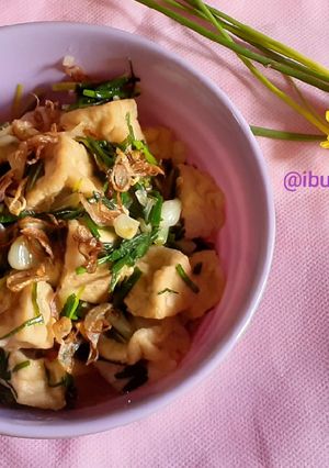 Foto resep Cah Tahu Bawang Lokio (bawang Batak)