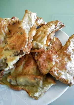 Panírozott pleurotus gomba recept fotója