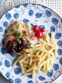 Una foto de Gratín de Nuggets de Pollo