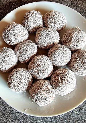 Túrós kókusz golyó recept fotója