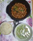 Thịt kho tiêu canh bầu