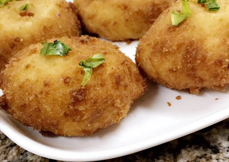 Step-by-Step Guide to Make Quick Cheesy potatoes balls