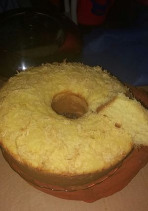 Foto resep Bolu tape panggang topping keju