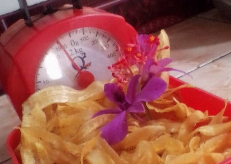 Cara Gampang Menyiapkan Kripik pisang wong ndesoo,,,apa adanya😋 Anti Gagal