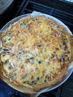 Una foto de Quiche de lo que tenía!