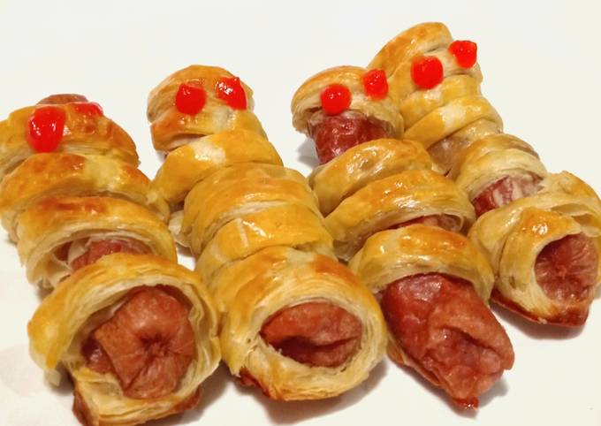 Mummy Puff Pastry 🌭