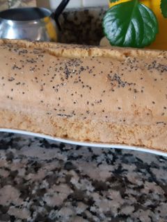 Una foto de Budín de limón y semillas de chía(Sin tacc)